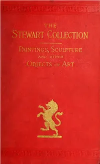 A.T. Stewart Collection of Paintings, Sculptures, and Other Objects Of