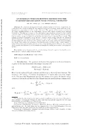 An Eulerian Surface Hopping Method for the Schrödinger Equation With