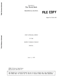 FIE Filecopy"Y Public Disclosure Authorized