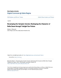 Reshaping the Character of Bella Swan Through Twilight Fan Fiction