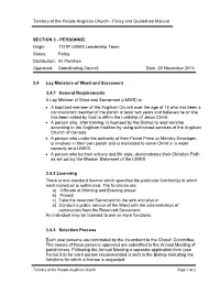 Table of Contents