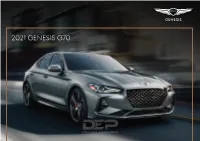 2021 Genesis G70 Here’S to What’S Next, Not What Was