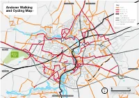 Andover Walking and Cycling Map+