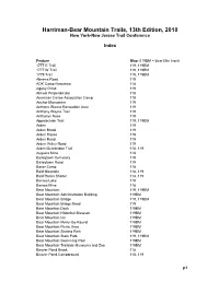 Catskill Trails, 9Th Edition, 2010