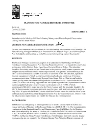 Planning and Natural Resources Committee R-19