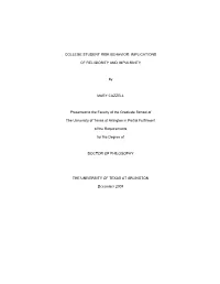 University of Texas at Arlington Dissertation Template