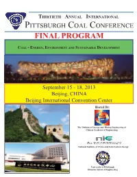 2013 Final Program