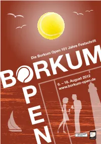 Die Borkum Open 101 Jahre Festschrift 6