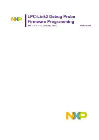 LPC-Link2 Debug Probe Firmware Programming Rev