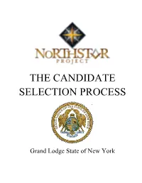 Candidate Selection Process V.02.18.2018