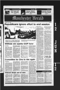 Repubiicans Ignore Effort to End Session