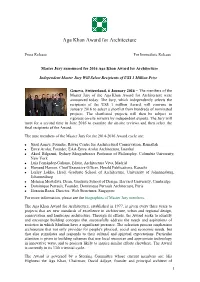 Aga Khan Award for Architecture