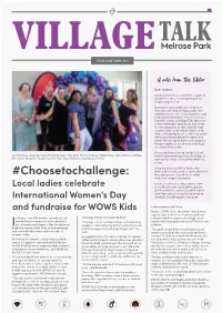 Choosetochallenge: Their Own Pieces to Publish; It’S What Makes This Paper Even Better