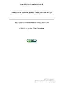 Global Initiative on Sharing All Influenza Data (GISAID Initiative)