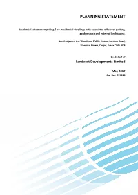Planning Statement