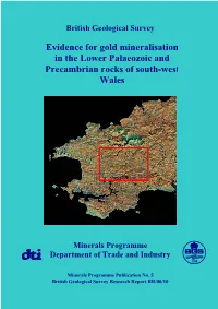 SW Wales MRP Report