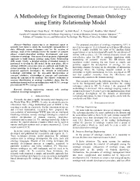 A Methodology for Engineering Domain Ontology Using Entity Relationship Model