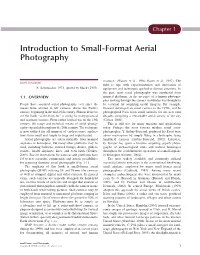 Introduction to Small-Format Aerial Photography