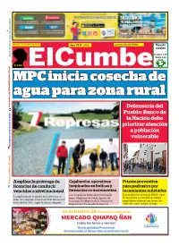 MPC Inicia Cosecha De S