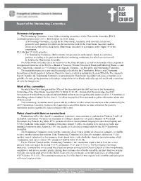 Report of the Nominating Committee