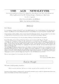 The Agb Newsletter