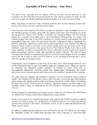 Assembly of First Nations – Our Story