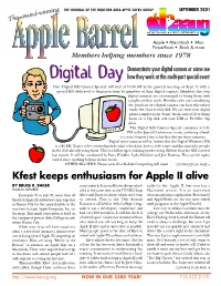 Kfest Keeps Enthusiasm for Apple II Alive by BRUCE R