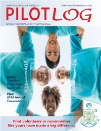 PILOTLOG PILOTLOG VOLUME 99 ISSUE 2 Submitting to The