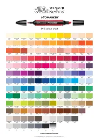 148 Colour Chart