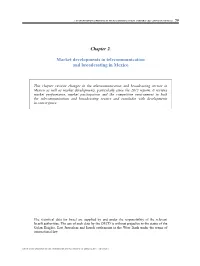 Chapter 2. Market Developments in Telecommunication And