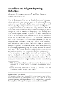 Essays in Anarchism and Religion: Volume II