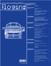 OPINION SECURITY File Systems NETWORKING Columns Book