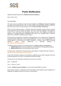 Public Notification