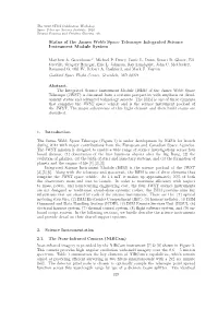 Status of the James Webb Space Telescope Integrated Science Instrument Module System