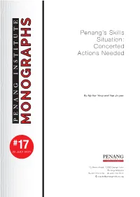 Penang's Skills Situation: Concerted Actions Needed