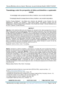 Thanatology Under the Perspective of Ethics and Bioethics: a Systematic Review
