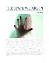 The State We Are In