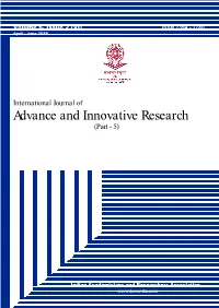Volume 6, Issue 2 ( VI ) : April - June 2019 Part - 5