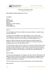 BDA Source Description Pages 63Rd (West Suffolk) Regiment of Foot