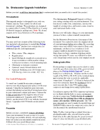 5A. Stratocaster Upgrade Installation Revised: November 21, 2019
