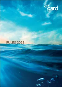Gard Rules 2021 (PDF)