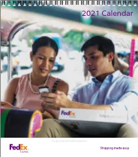 2021 Calendar