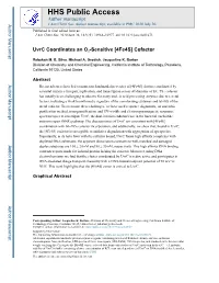 Uvrc Coordinates an O2-Sensitive [4Fe4s] Cofactor