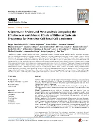 A Systematic Review and Meta-Analysis Comparing The