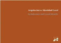 Arquitectura E Identidad Local Architecture and Local Identity