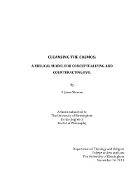 Cleansing the Cosmos