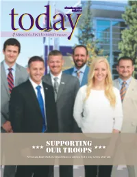 Minnesota State Mankato Helped These Six Veterans Find a Way to Help Other Vets Inthisissue FALL 2014 • VOLUME 16 ISSUE 1 FEATURES