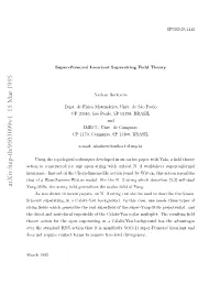 Super-Poincare Invariant Superstring Field Theory