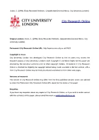City Research Online