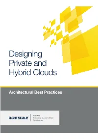 Designing Private and Hybrid Clouds